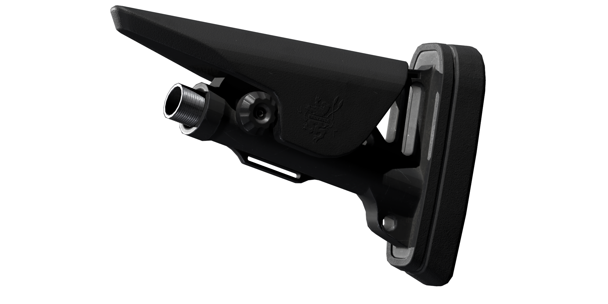 1014 Collapsible Stock (Folded)