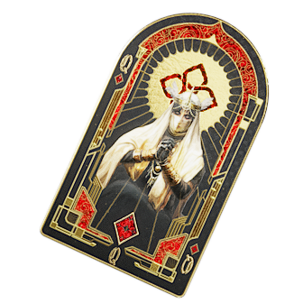 Ahsarah Cards - Queen of Diamonds