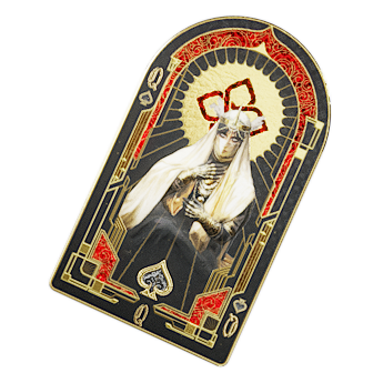 Ahsarah Cards - Queen of Spades