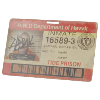 Altered Prison ID Card