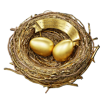 Golden Bird Nest