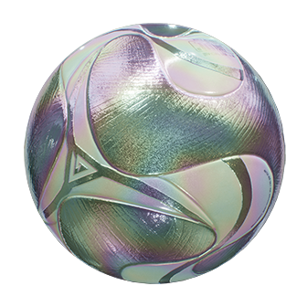 Iridescent Soccer Ball