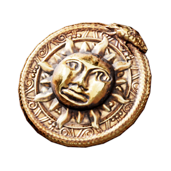Rusty Pirate Copper Coin