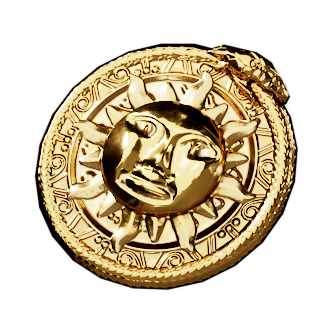 Shiny Pirate Gold Coin