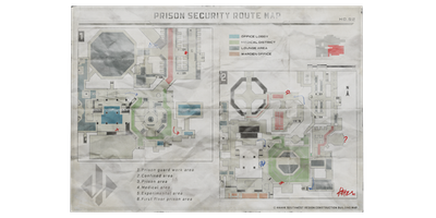 Tide Prison Map - 2